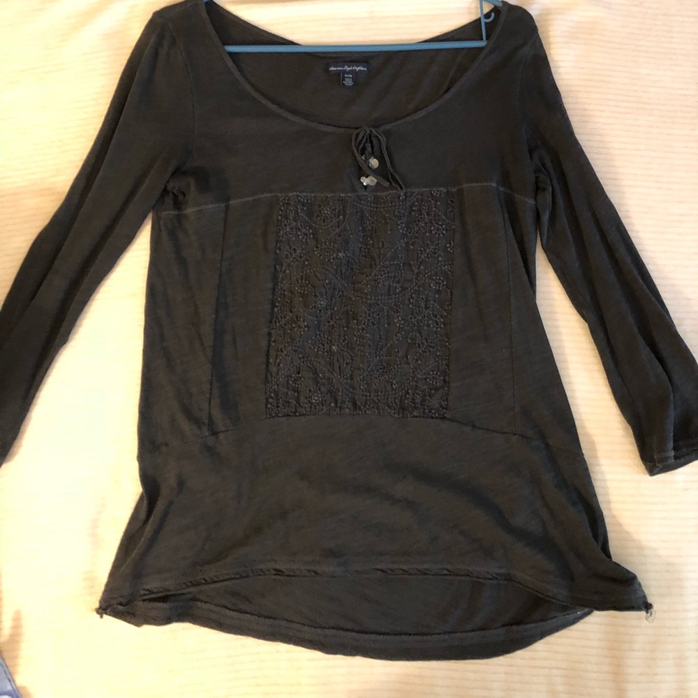 Gray long sleeve